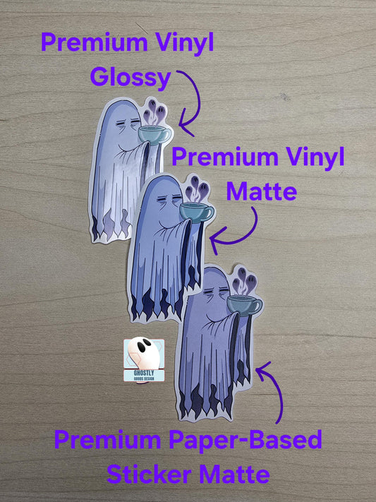 Dead Tired - Ghost Sticker