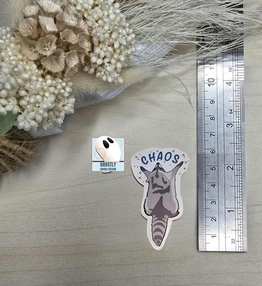 CHAOS - Raccoon Sticker