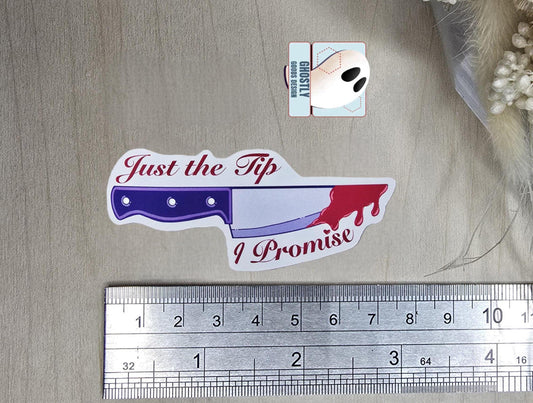 Just the Tip - Knife Sticker